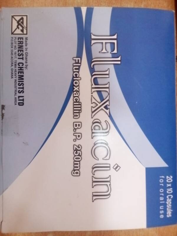 FLUXACIN CAPS 250MG 200? PER STRIP