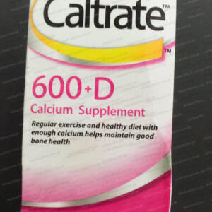Caltrate 600+D3 (60 Count) Calcium and Vitamin D Supplement Tablet, 600 mg in Pakistan