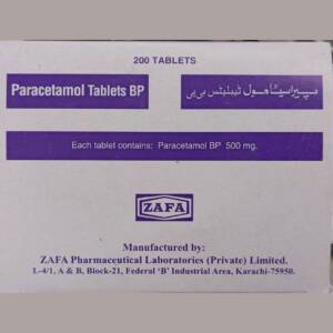 Paracetamol tablet 500 mg 200?s zafa