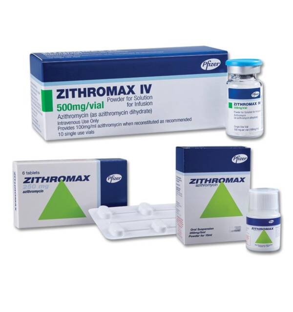 AZITHROMYCIN (ZITHROMAX) 500MG INJECTION 1?S