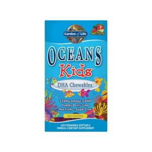 Garden of Life Oceans Kid DHA Omega-3 Berry Lime
