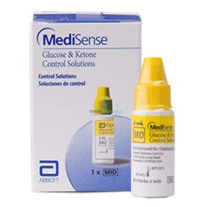 Abbott Glucose Meter Ketone Control Solution Medisense - Diabetes