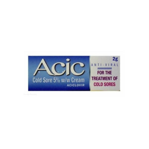 Acic cold sore cream