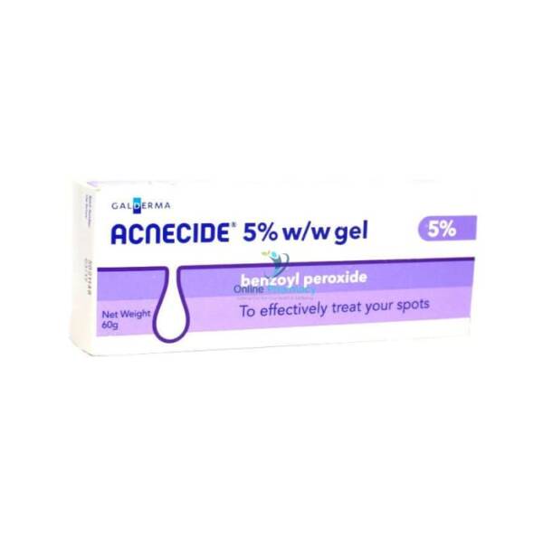 Acnecide 5% Benzyl Peroxide Gel - 60g