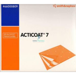Acticoat 7 Silver Wound Dressings 10cm x 12.5cm - 5 Pack