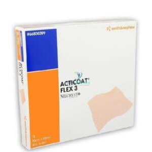 Acticoat Flex 3 Silver Wound Dressings 5cm x 5cm - 5 Pack