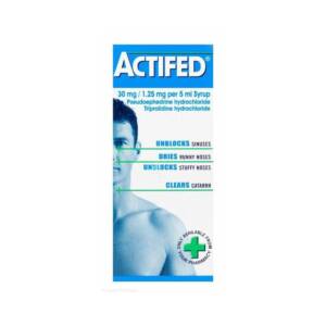 Actifed Syrup 1.25mg/5ml