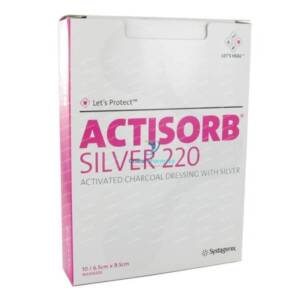 Actisorb Silver Antibacterial Wound Dressing - 3 Sizes