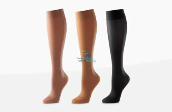 Activa Class 2 Knee Length Closed Toe Compression Socks  - 1 Pair