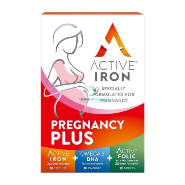 Active Iron Pregnancy Plus - 90 Capsules