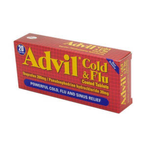Advil Cold & Flu Tablets 20 Pack