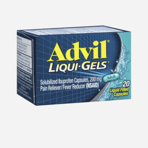 ADVIL (IBUPROFEN) LIQUI-GEL CAPS 20S