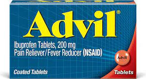 Advil Pain Reliever & Fever Reducer Medicine with Ibuprofen 200mg| 24 coated Tablets