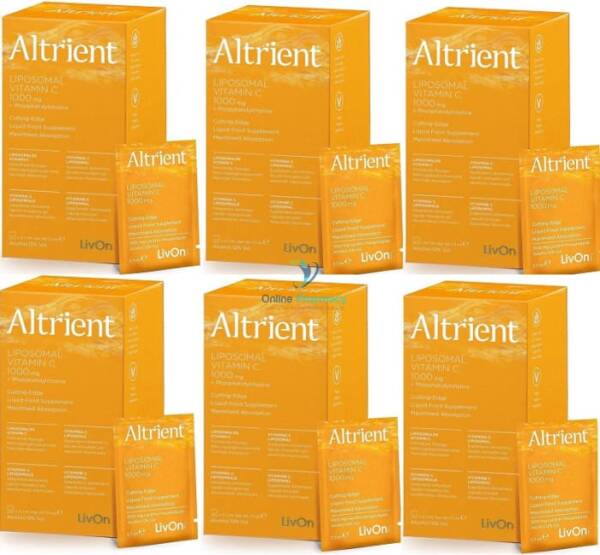 Altrient C Liposomal Vitamin C - 6 x 30 Pack