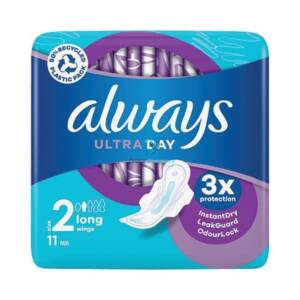 Always Ultra Day Long (With Wings) - 11 Pack