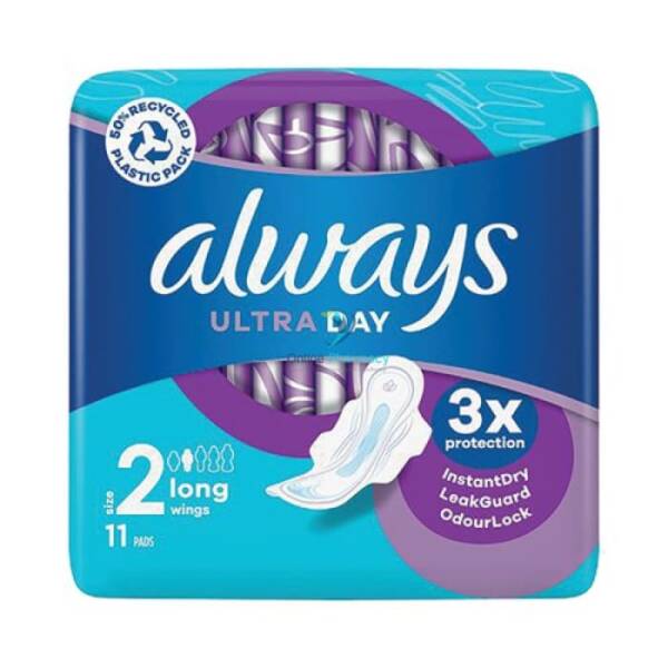 Always Ultra Day Long (With Wings) - 11 Pack