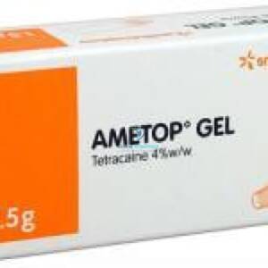 Ametop Gel Tetracaine 4% - Pain Relief 1.5G
