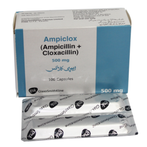 AMICLOX(AMPICLOX) 500MG CAPS 100?