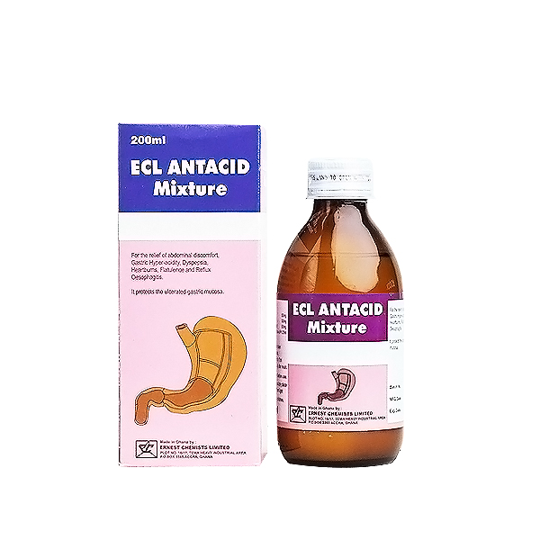 Antacid Mixture 200ml BTL ECL