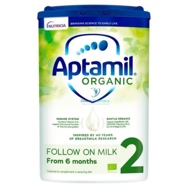 Aptamil Organic 2 Follow On Milk - 800g