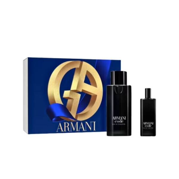 Giorgio Armani Code Eau De Tiolette Set