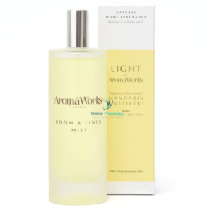 Aroma Works Light Range -Mandarin & Vetivert Room Mist 100ml