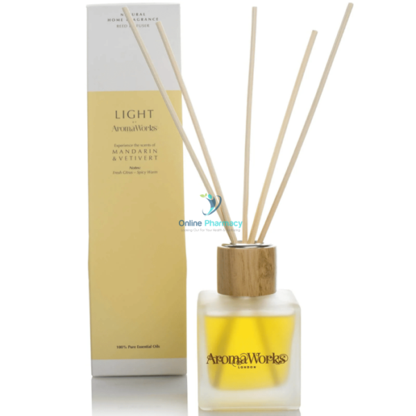 AromaWorks Light Range - Mandarin & Vetivert Reed Diffuser