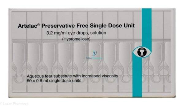 Artelac Single Dose For Dry Eyes - 30 / 60 Pack