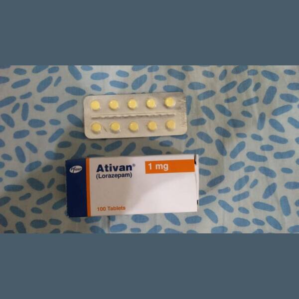 Ativan tablet 1 mg 10_10?s (Lorazepam)