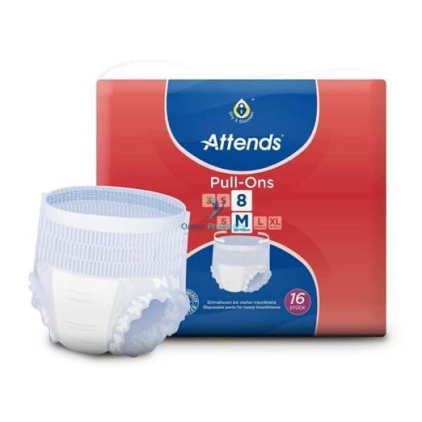 Attends Pull-Ons Pants 8M - 16 Pack