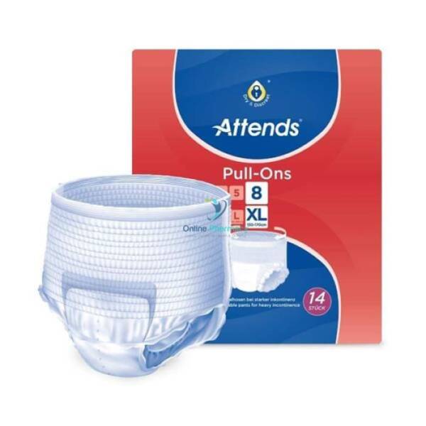 Attends Pull-Ons Pants 8XL - 14 Pack