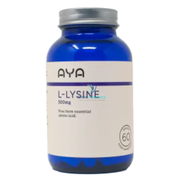 AYA L-Lysine 500mg Tablets - 60 Pack