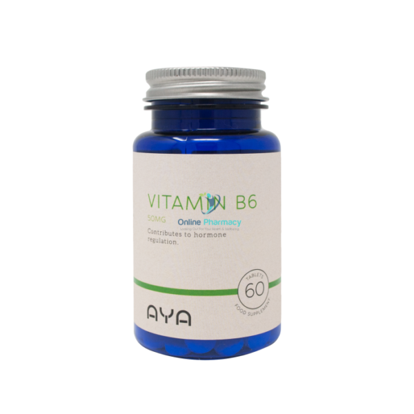 AYA Vitamin B6 50mg - 60 Tabs