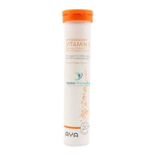 AYA Vitamin C 1000mg Effervescent - 20 Tabs