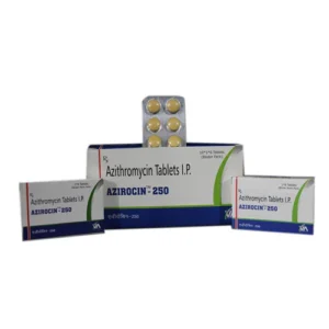 AZIROCIN (AZITHROMYCIN) 250MG TABS 6S