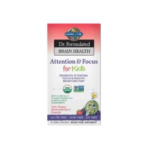 Garden of Life Dr. Formulated Brain Health Attention & Focus Kids