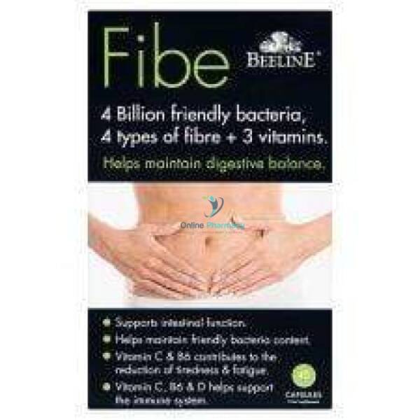 Beeline Fibe Capsules - For a Healthy Gut & Intestine 40pk