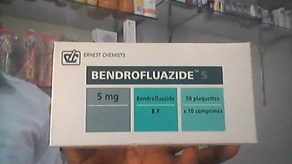 BENDROFLUAZIDE TABS 5MG 500?