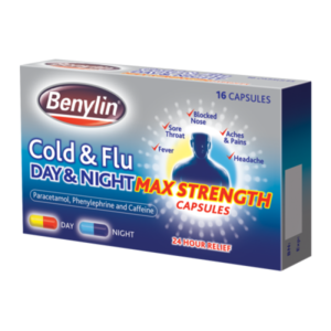 BENYLIN COLD & FLU  MAX STRENGTH CAPS 16S