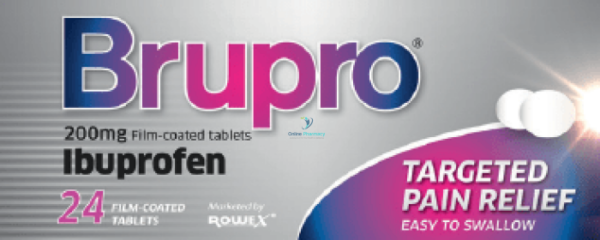 Brupro 200mg Ibuprofen - 12/24/48 Pack