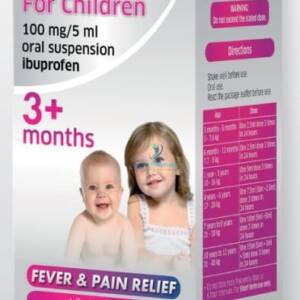 Brupro Ibuprofen For Children 3+Months - 200ml