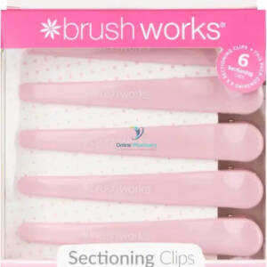 Brush Works Sectioning Clips - 6 Pack