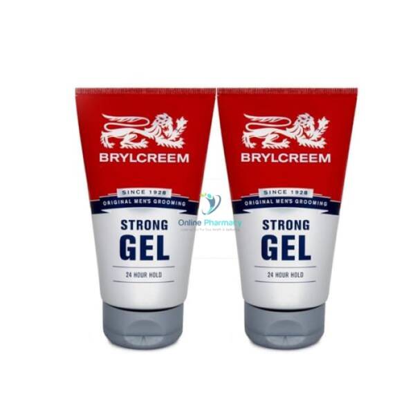 Brylcreem Strong Hold Gel Twin Pack