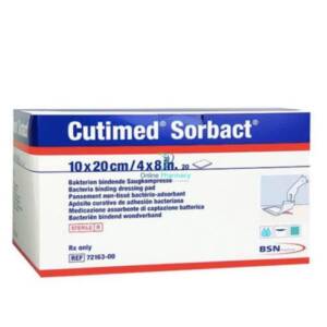 BSN Cutimed Sorbact Dressing Pads 10cm x 20cm ? 20 Pack