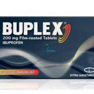 Buplex 200mg Ibuprofen Tablets - 12 Pack / 24 Pack / 50 Pack