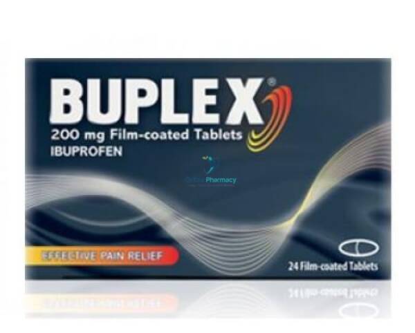 Buplex 200mg Ibuprofen Tablets - 12 Pack / 24 Pack / 50 Pack