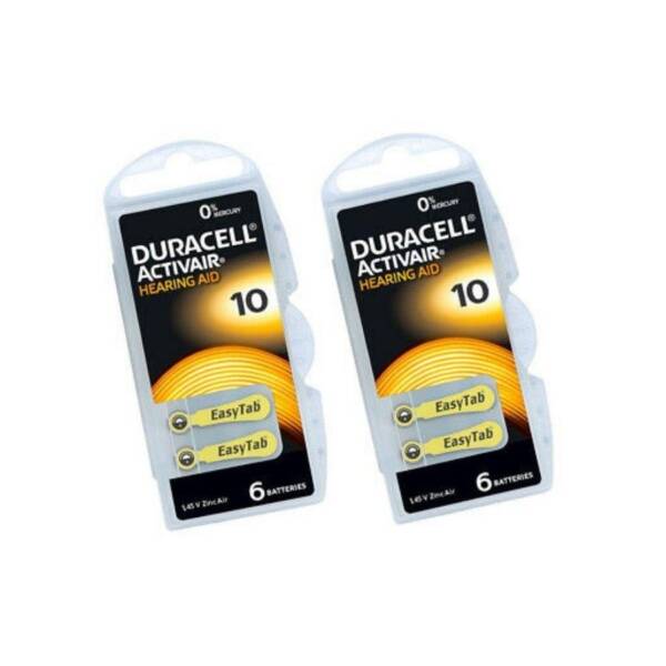 Duracell Hearing Aid Battery Size 10
