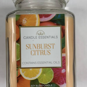 Candle Essentials |Sunburst Citrus | Candle Jar -17 0z
