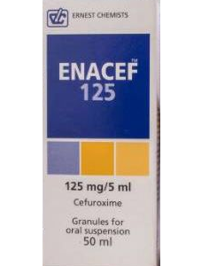 ENACEF(CEFUROXIME) SUSP. 125MG/5ML 50ML