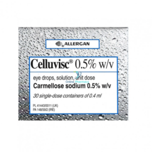 Celluvisc 0.5% Carmellose Eye Drops - 30 Doses